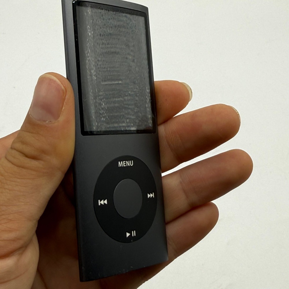 Apple iPod Nano 4th Gen 8GB Gray MP3 Player Click Wheel Retro Tech Repair
